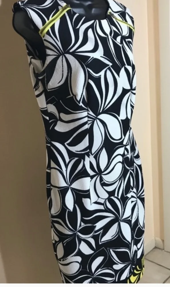 Karin Stevens DRESS Shift Flattering Outfit NEW - Picture 4 of 11